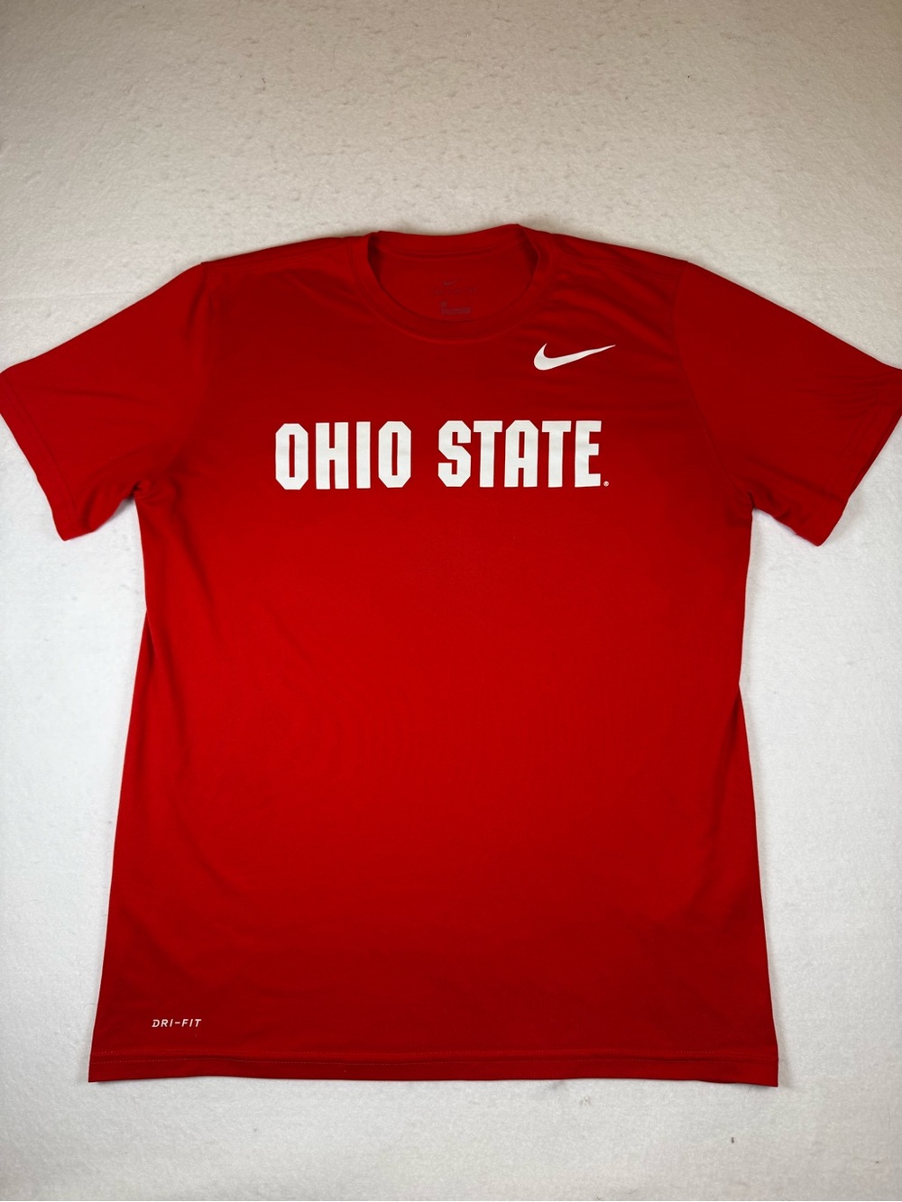 The Ohio State Buckeyes Nike Tee Short Sleeve Shirt Women’s Red Size Large - Picture 1 of 9
